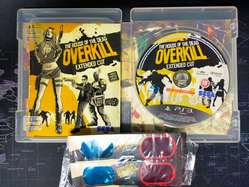 House of The Dead OVERKILL Extended Cut PS3 / PlayStation 3 (RARE)