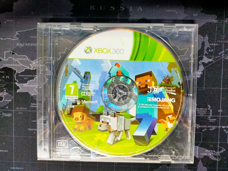 Minecraft XBOX 360 (Disc Only) IN CD CASE