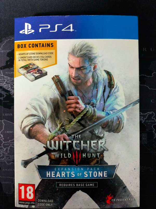 The Witcher 3: Hearts of stone - Collectors Box / Gwent Card Game (Expansion Code Already Used)