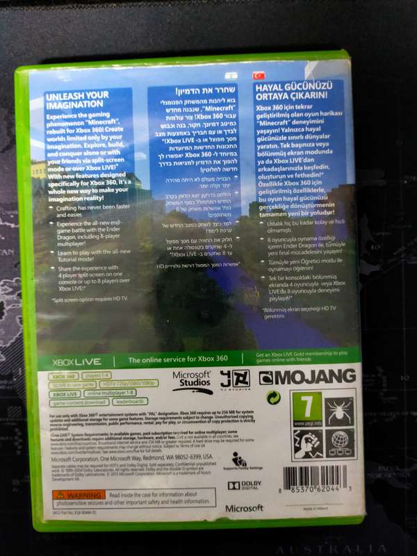Minecraft XBOX 360