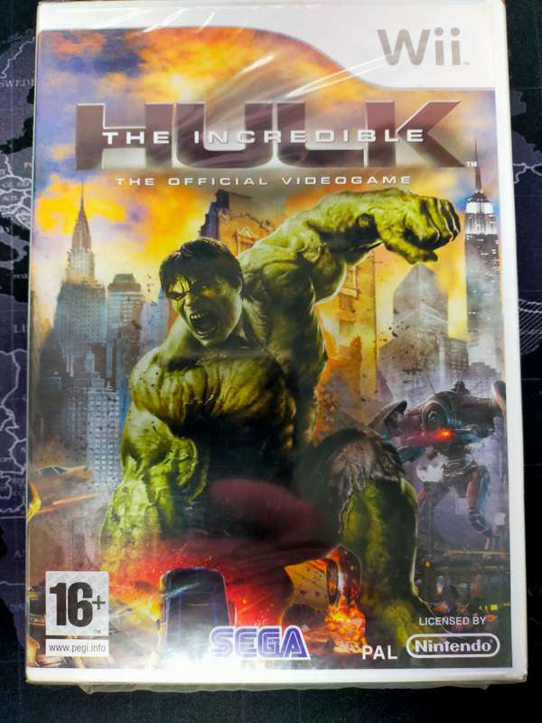 The Incredible Hulk The Official Video Game Nintendo Wii (New - Factory Sealed)