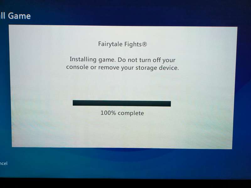 Fairytale Fights XBOX 360 (RARE)