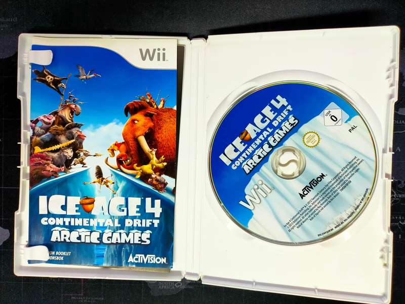 Ice Age 4 Continental Drift Arctic Games -  Nintendo Wii (RARE)