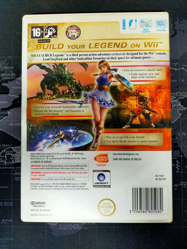Soulcalibur Legends Nintendo Wii (Complete)