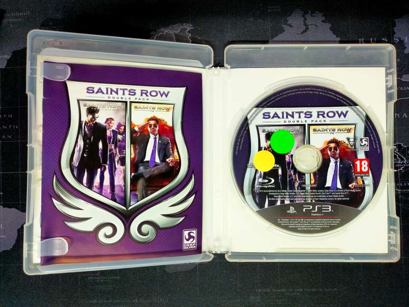 Saints Row Double Pack (SR 3 & 4 - Plus 40+ DLC Packs) PlayStation 3 / PS3 (RARE BUNDLE)