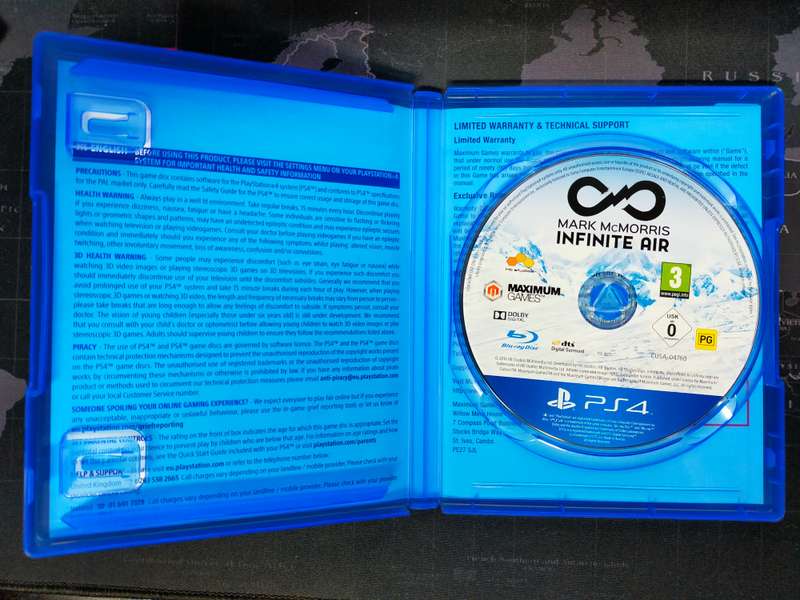Mark McMorris Infinite Air - PlayStation 4 / PS4 (Very RARE)