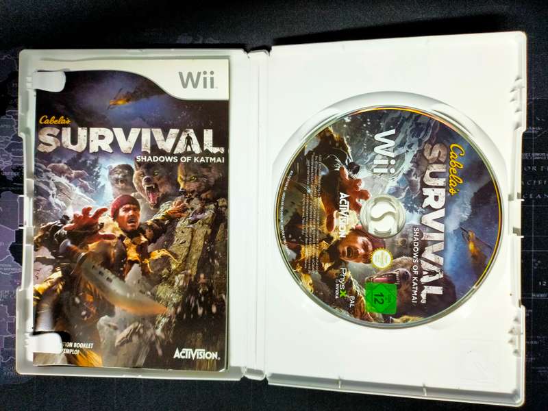 Cabela's Survival Shadows of Katmai Nintendo Wii (RARE)