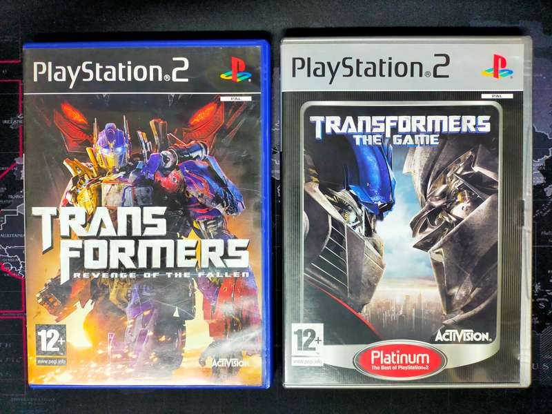 Transformers The Game & Revenge of the Fallen - PlayStation 2 / PS2