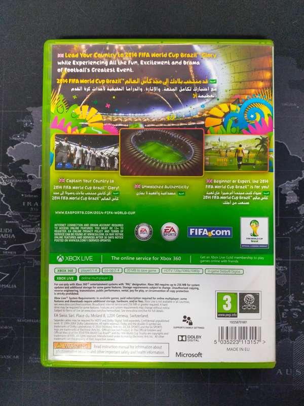 2014 FIFA World Cup Brazil Champions Edition XBOX 360 (Rare)
