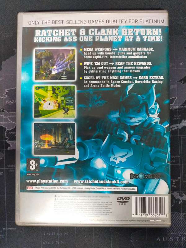 Ratchet & Clank 2  - PS2 / PlayStation 2 (Very Rare)