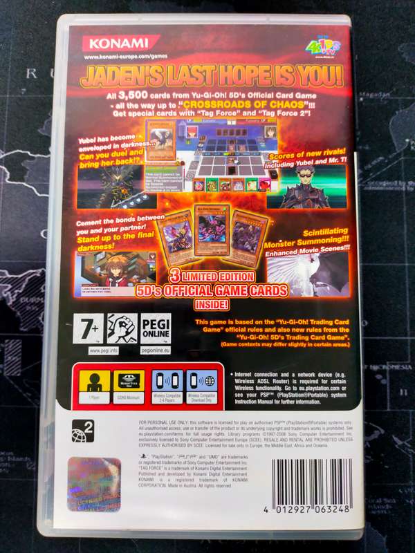 Yu-Gi-Oh! GX Tag Force 3 - PSP / PlayStation Portable
