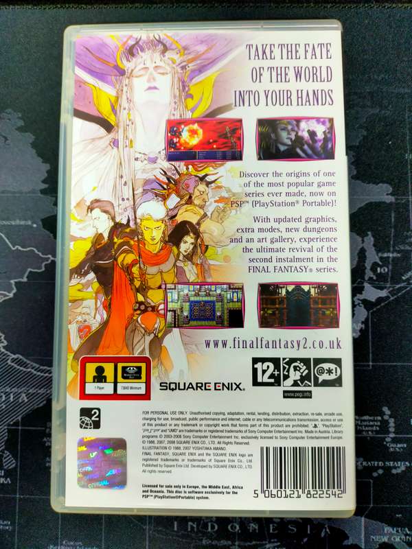 Final Fantasy II / Final Fantasy 2 - PSP / PlayStation Portable