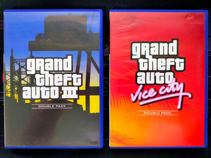 Grand Theft Auto 3 & Vice City Double Pack - PS2 / PlayStation 2