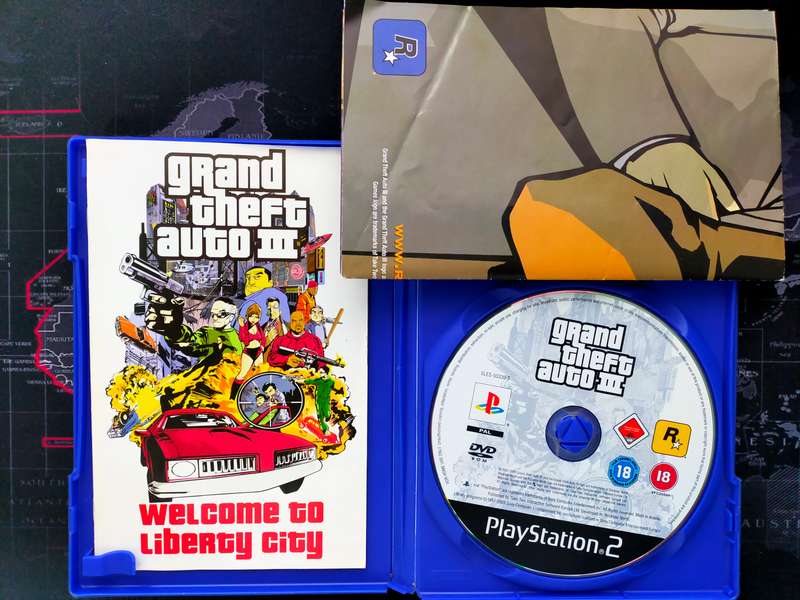 Grand Theft Auto 3 & Vice City Double Pack - PS2 / PlayStation 2