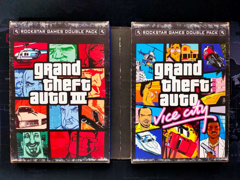 Grand Theft Auto 3 & Vice City Double Pack - PS2 / PlayStation 2
