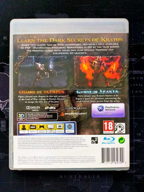 God of War Collection Volume 1 & 2 - PlayStation 3 / PS3