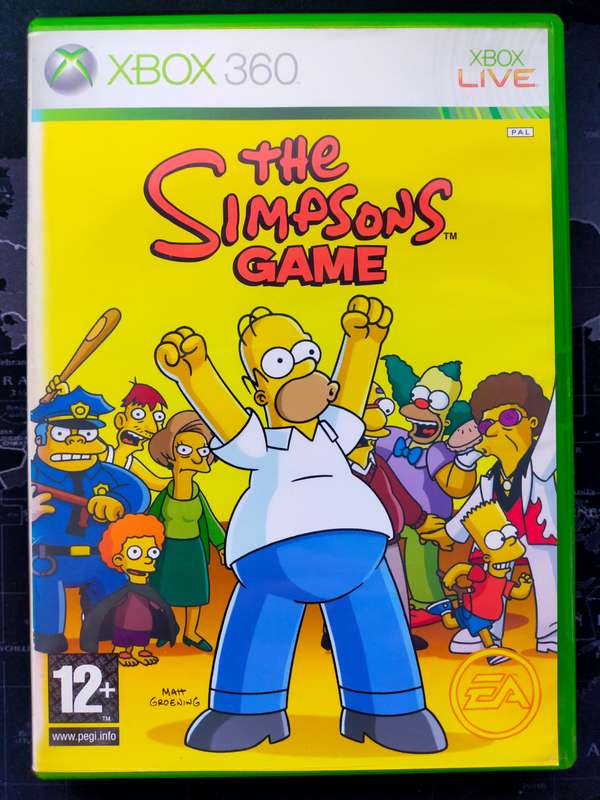 The Simpsons Game XBOX 360 (RARE)