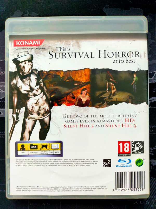Silent Hill HD Collection PS3 / PlayStation 3