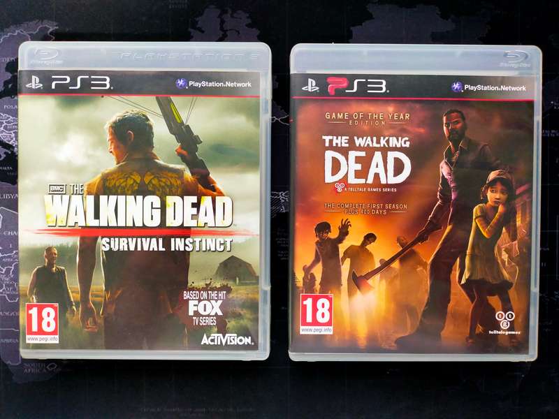 The Walking Dead Game of The Year Edition & Survival Instinct - PS3 / PlayStation 3