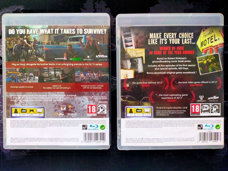 The Walking Dead Game of The Year Edition & Survival Instinct - PS3 / PlayStation 3