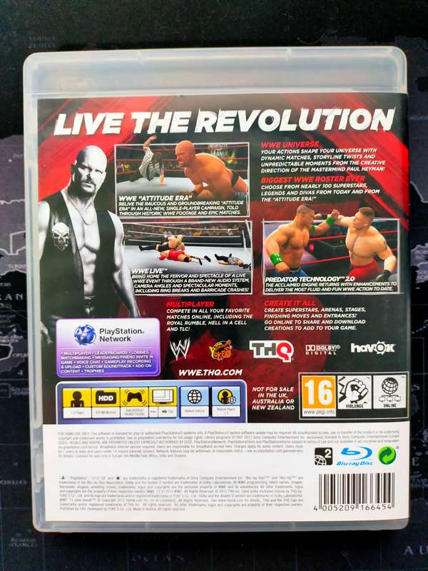 W'13 / WWE'13 PS3 / PlayStation 3