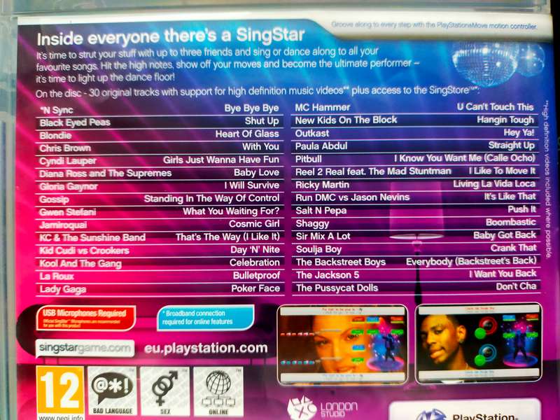 SingStar Afrikaanse Treffers & Dance PS3 / PlayStation 3