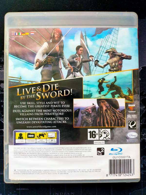 Pirates of the Caribbean At World's End PS3 / PlayStation 3