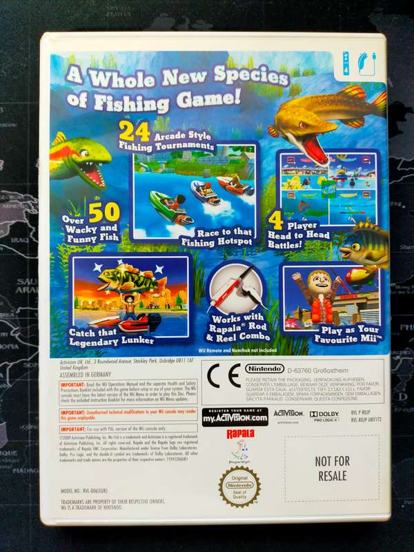 Rapala We Fish Nintendo Wii
