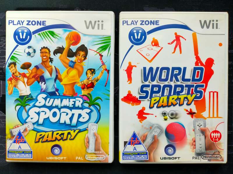 World Sports Party & Summer Sports Party Nintendo Wii