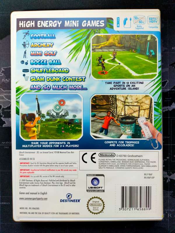 World Sports Party & Summer Sports Party Nintendo Wii