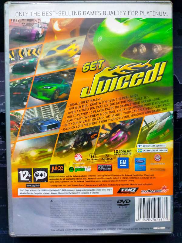 Juiced PS2 / PlayStation 2