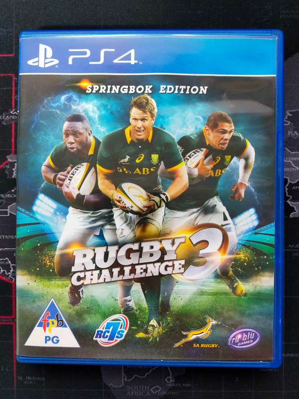 Rugby Challenge 3 Springbok Edition PS4 / PlayStation 4 (Rare)