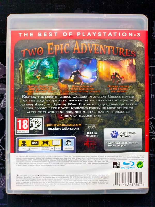 God of War Collection PS3 / PlayStation 3