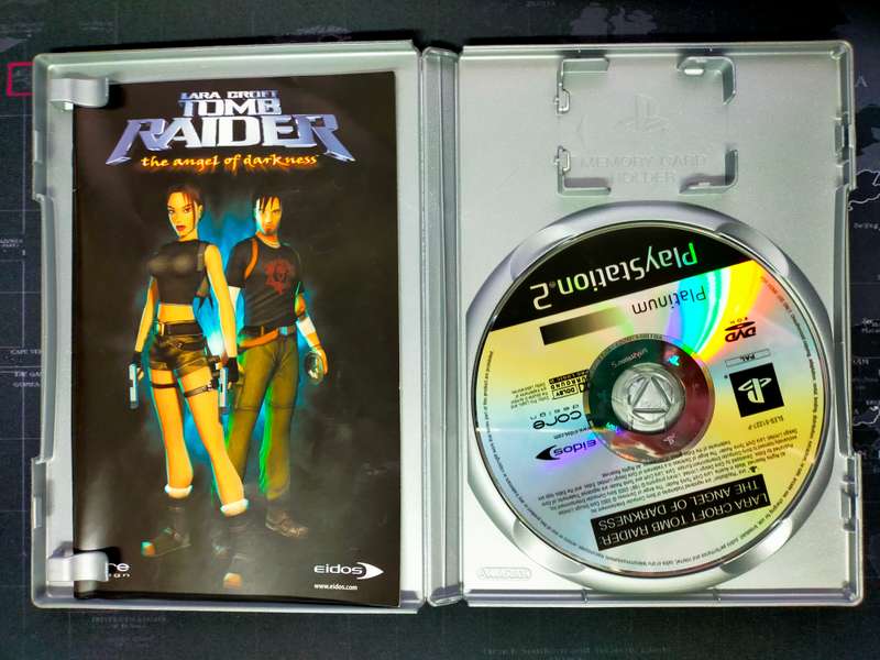 Tomb Raider Underworld and The Angel of Darkness - PS2 / PlayStation 2