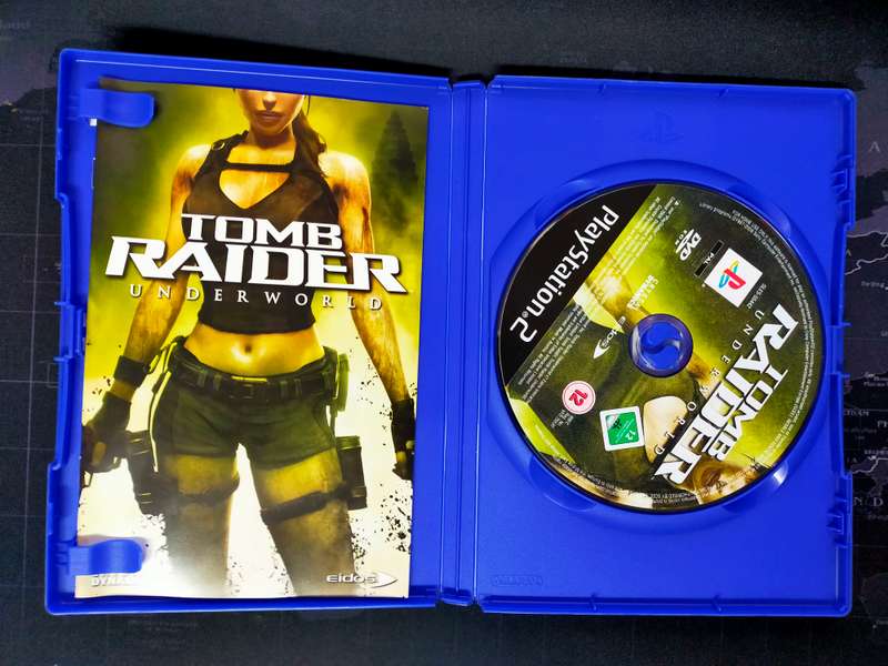 Tomb Raider Underworld and The Angel of Darkness - PS2 / PlayStation 2