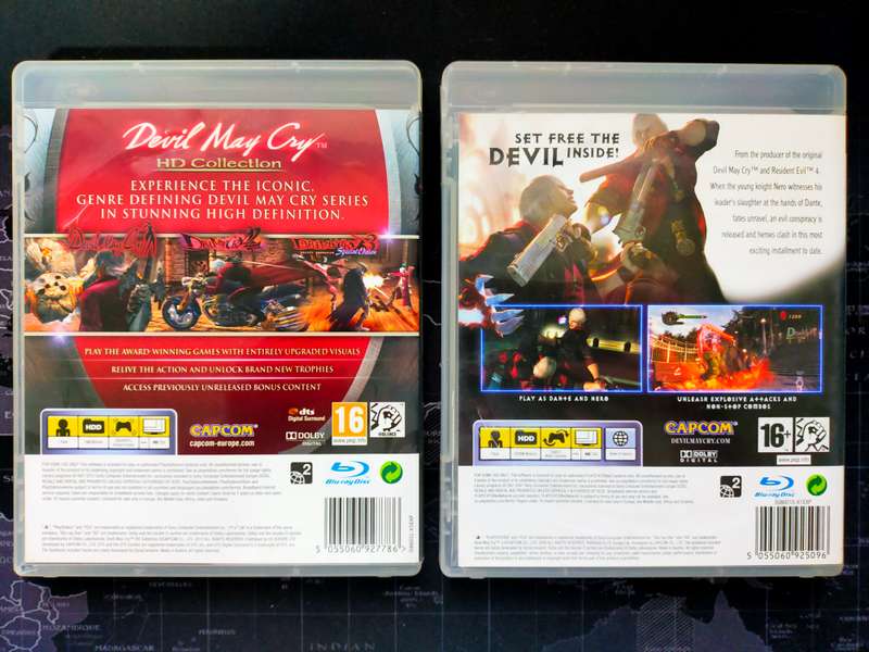 Devil May Cry 4 and HD Collection - PS3 / PlayStation 3