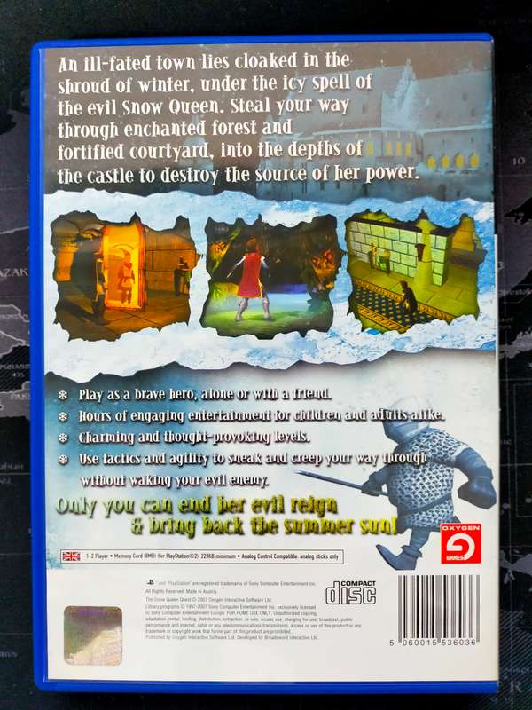 The Snow Queen PS2 / PlayStation 2 (RARE)