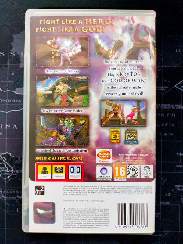 Soulcalibur Broken Destiny - PSP / PlayStation Portable