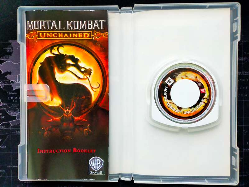 Tekken 6 and Mortal Kombat Unchained - PSP / PlayStation Portable
