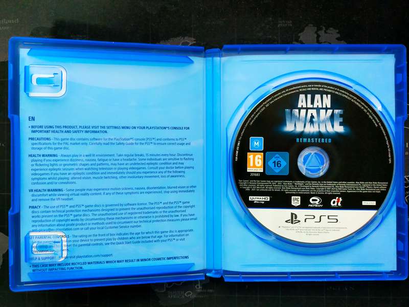 Alan Wake Remastered - PS5 / PlayStation 5