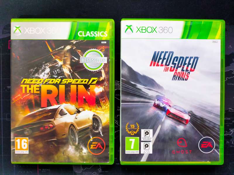 Need for Speed Rivals and Need for Speed The Run - Xbox 360