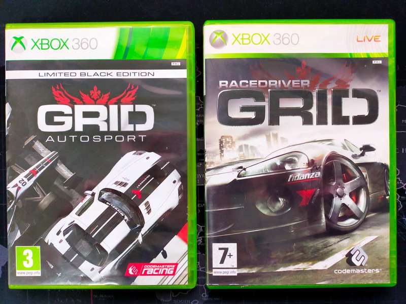 Grid Autosport and Race Driver: Grid - Xbox 360 (Rare Bundle)