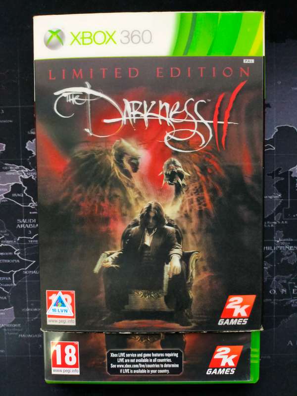 The Darkness 2 Limited Edition and The Darkness - XBOX 360