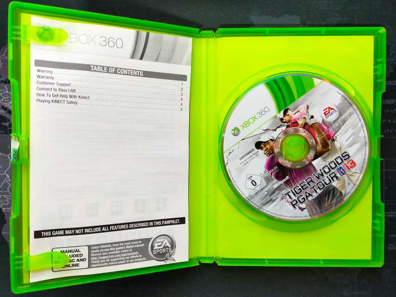Tiger Woods PGA Tour 13 - Xbox 360 (Rare)