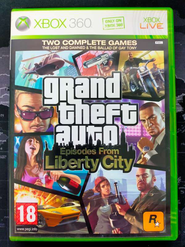 Grand Theft Auto Episodes From Liberty City - XBOX 360
