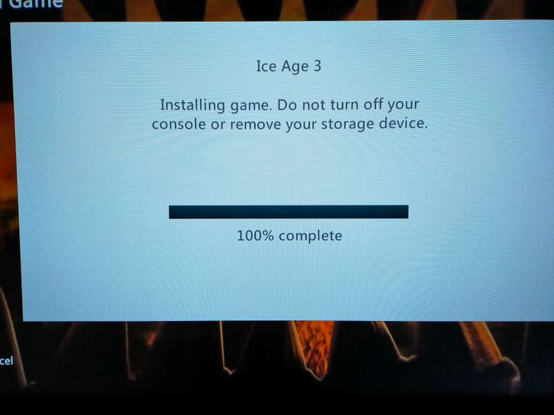 Ice Age 3 Dawn of the Dinosaurs - XBOX 360