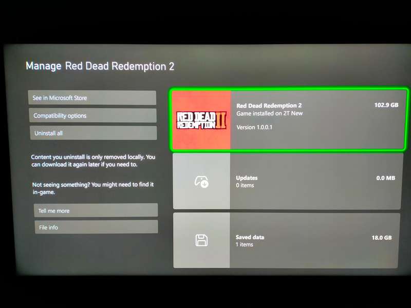 Red Dead Redemption 2 - XBOX ONE / X ENHANCED