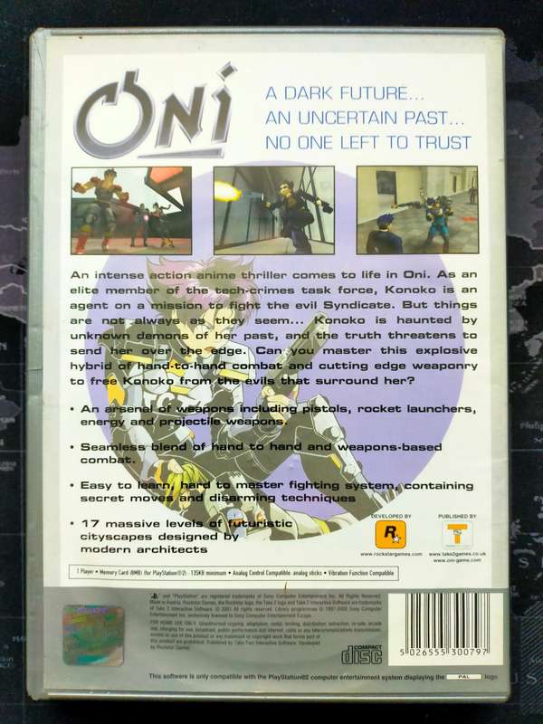 Oni - PlayStation 2 / PS2 (RARE)
