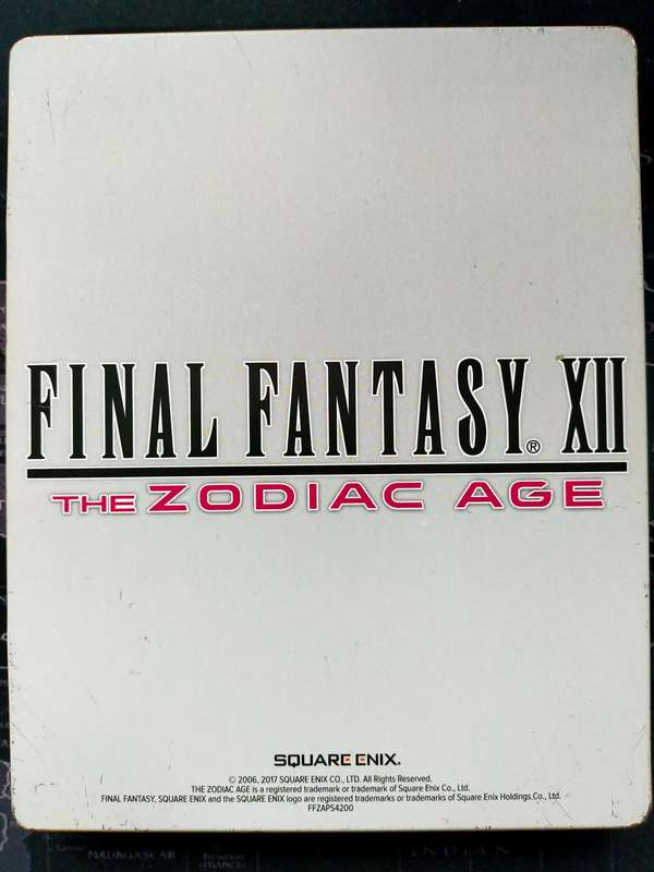 Final Fantasy XII The Zodiac Age / FF12- Steelbook Edition - PS4 / PlayStation4