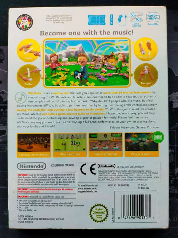 Wii Music - Complete - Nintendo Wii